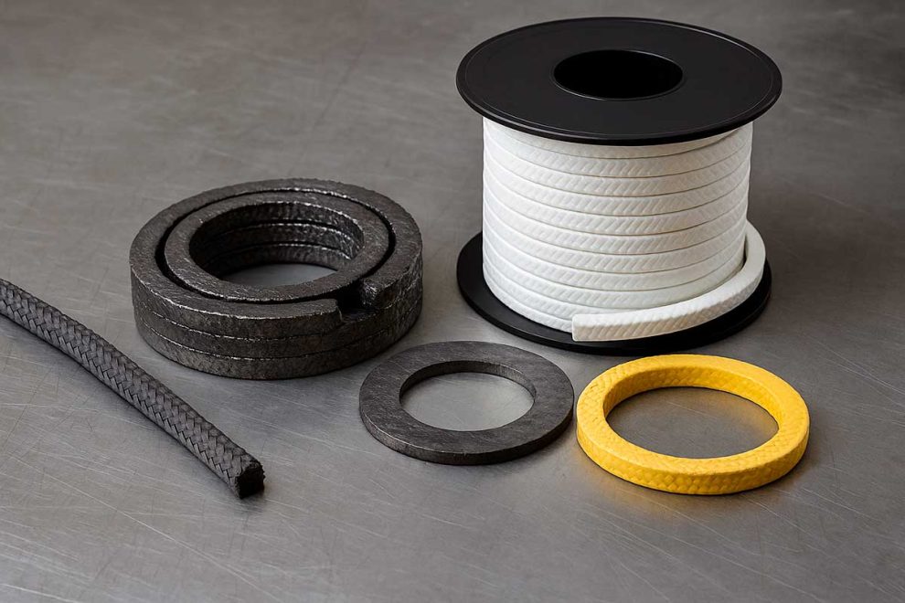 tipos-empaquetaduras-industriales Diferentes tipos de empaquetaduras industriales.