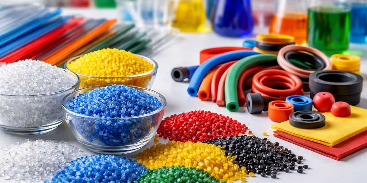 diferencia-entre-polimero-elastomero Diferencia entre polímero y elastómero - Imagen de materiales plásticos.