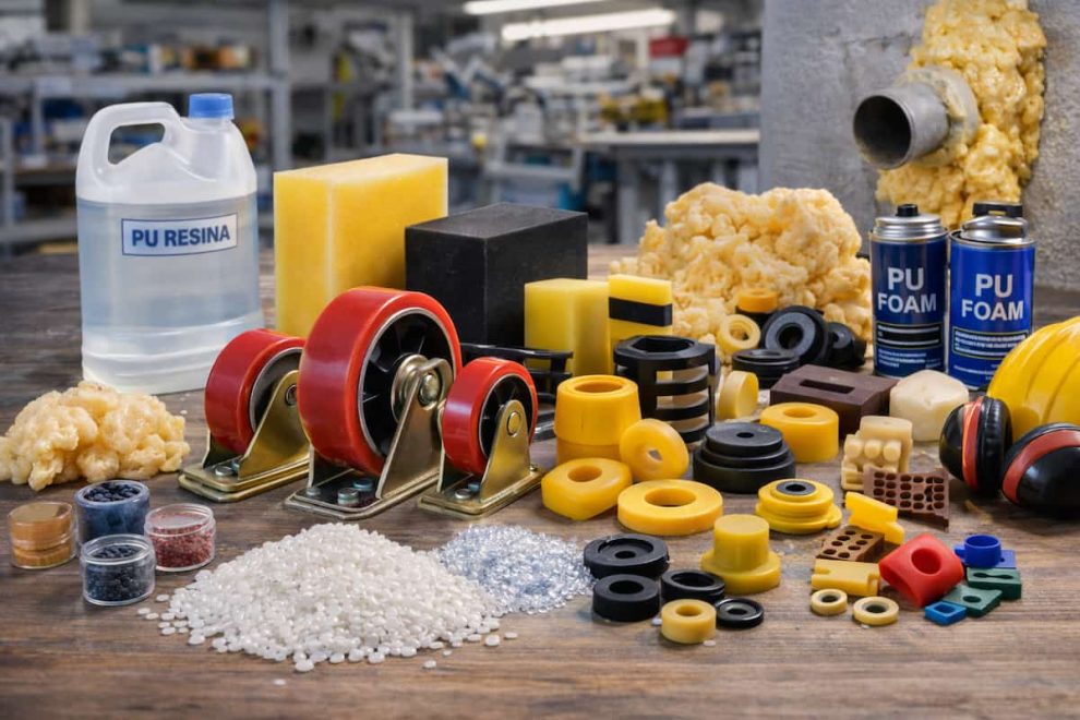 Poliuretano propiedades - Usos, materiales y productos del poliuretano.